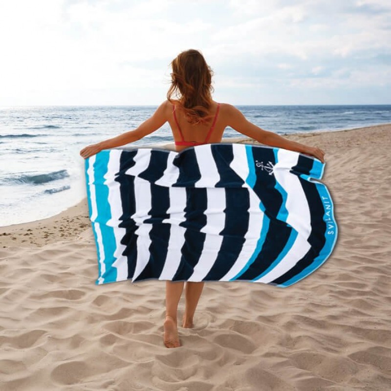 Peškir za plažu Blue Nautica XL