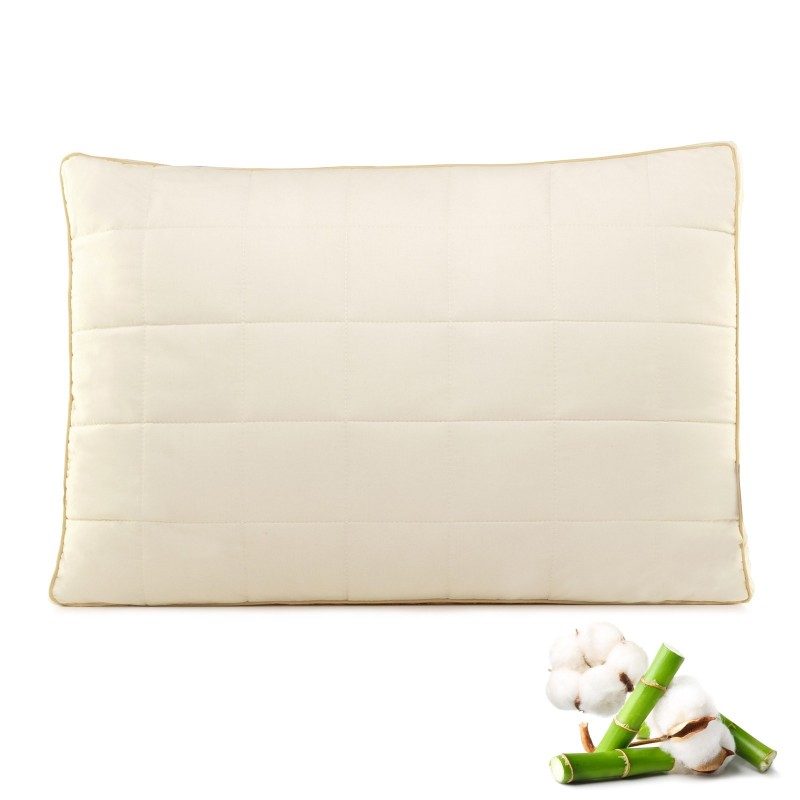 Klasični jastuka sa bambusom All Sides Sleep će vas uveriti u svestranost, jer je pogodan za sve položaje spavanja. Vaša koža će biti u kontaktu sa 100% nebeljenim pamukom i bambusovim vlaknima, što garantuje svežinu i higijensko okruženje za spavanje. 