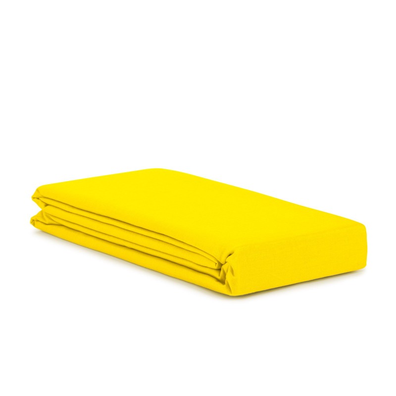 Klasični pamučni čaršav Svilanit Selina - žuti