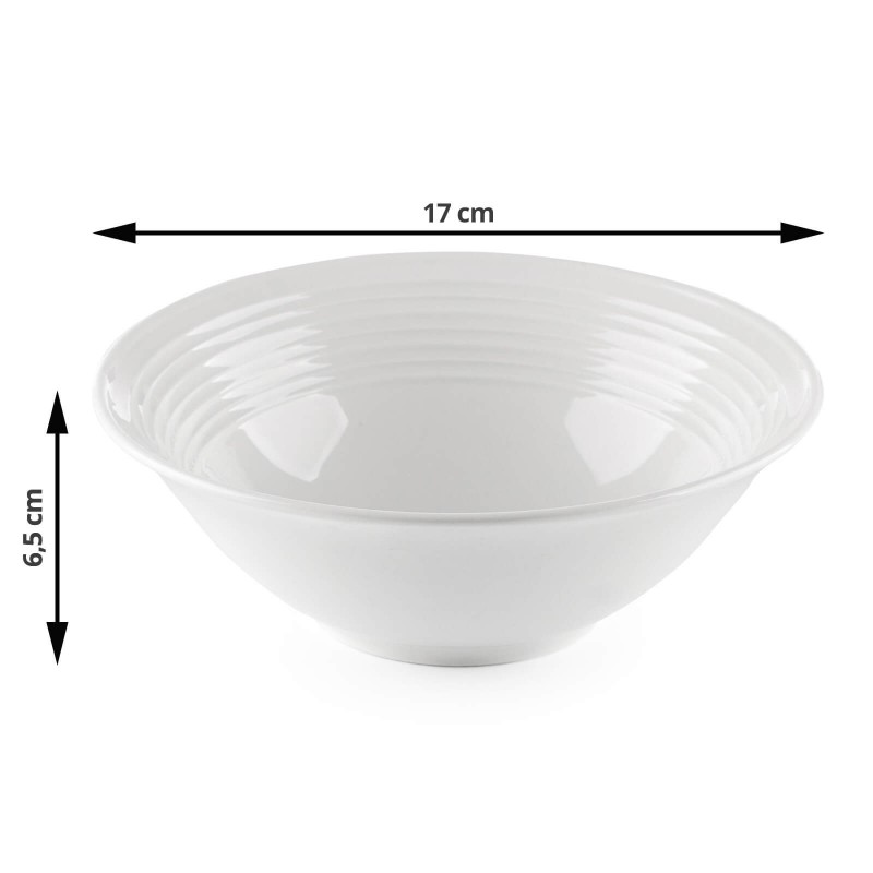 Linija porcelana Rosmarino Cucina Deko će Vas impresionirati svojim prefinjenim dizajnom i snežnom belinom za bezgraničnu eleganciju. Uživajte u omiljenim obrocima! Plitki tanjir izrađen je od visokokvalitetnog i izdržljivog porcelana. Njegova veličina čini ga idealnim za posluživanje glavnih jela. Glatki i sjajni porcelan će vašem stolu dati klasičnu lepotu i dodatnu vrednost i zasigurno će oduševiti i ukućane i goste. Porcelan nije pogodan samo za kućnu upotrebu, već se svojim prefinjenim izgledom odlično uklapa i u profesionalnim kuhinjama.