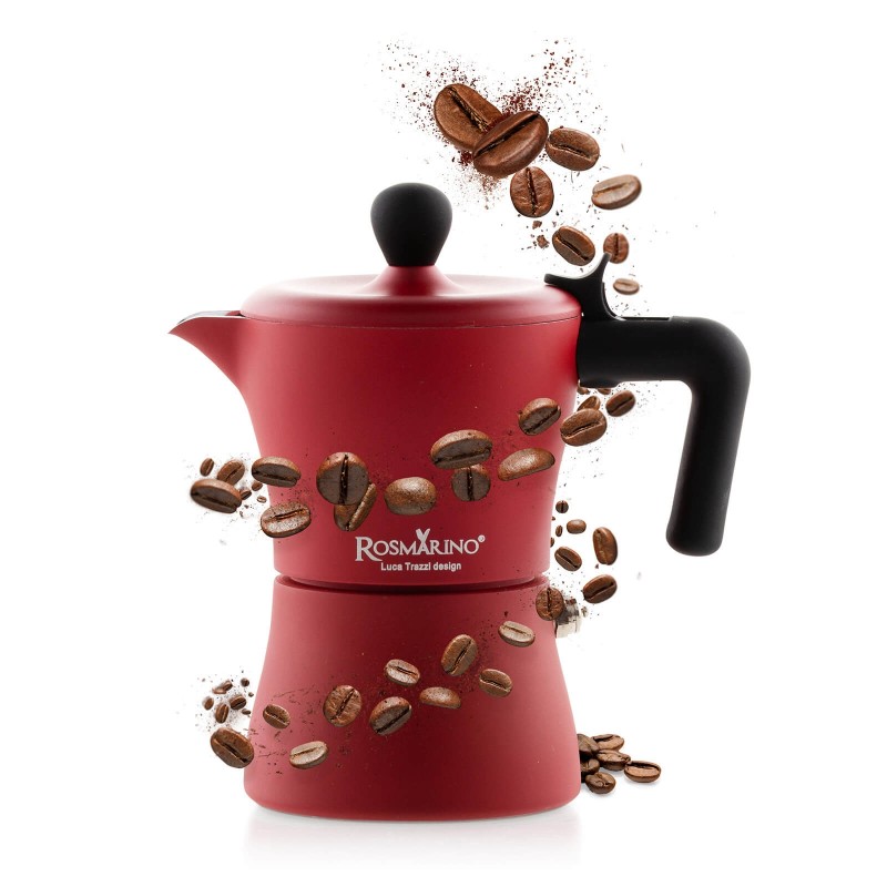 Kuvalo za kafu Rosmarino 150 ml - crvena