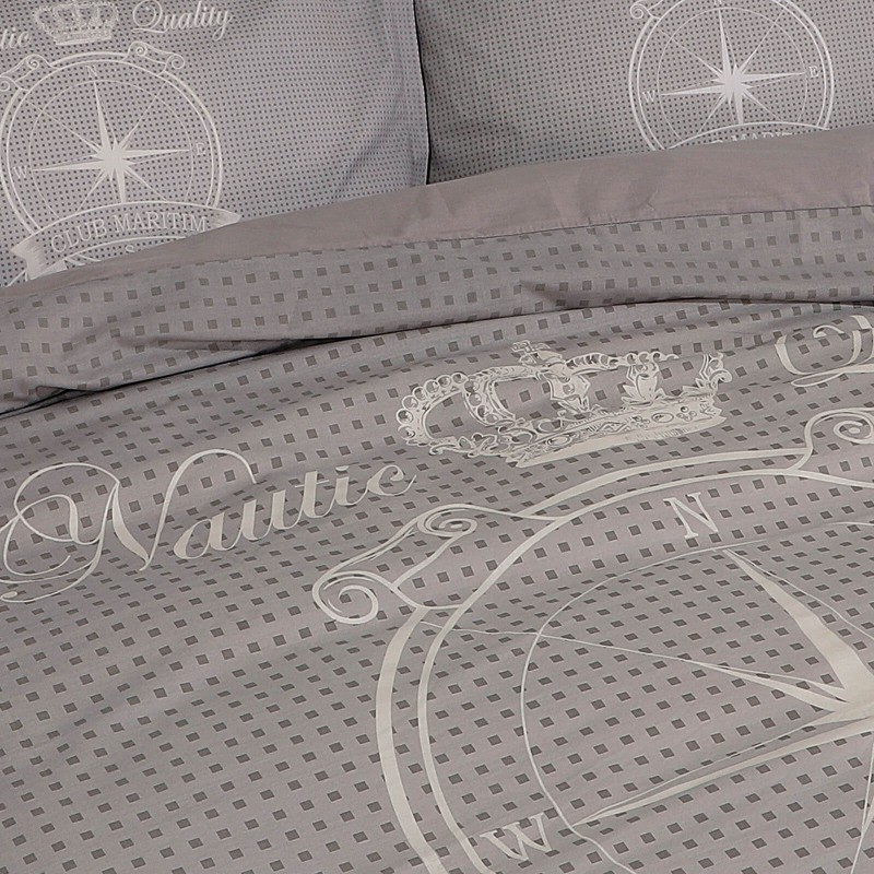 Vreme je za potpuno uživanje u modernim pamučnim posteljinama! Posteljina Azimut od renforce platna, mekane tkanine, jednostavna za održavanje. Posteljina je periva na 40 °C.