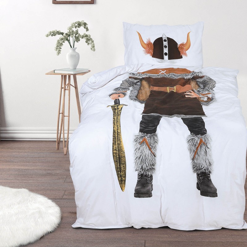 Dečija pamučna posteljina Svilanit Viking