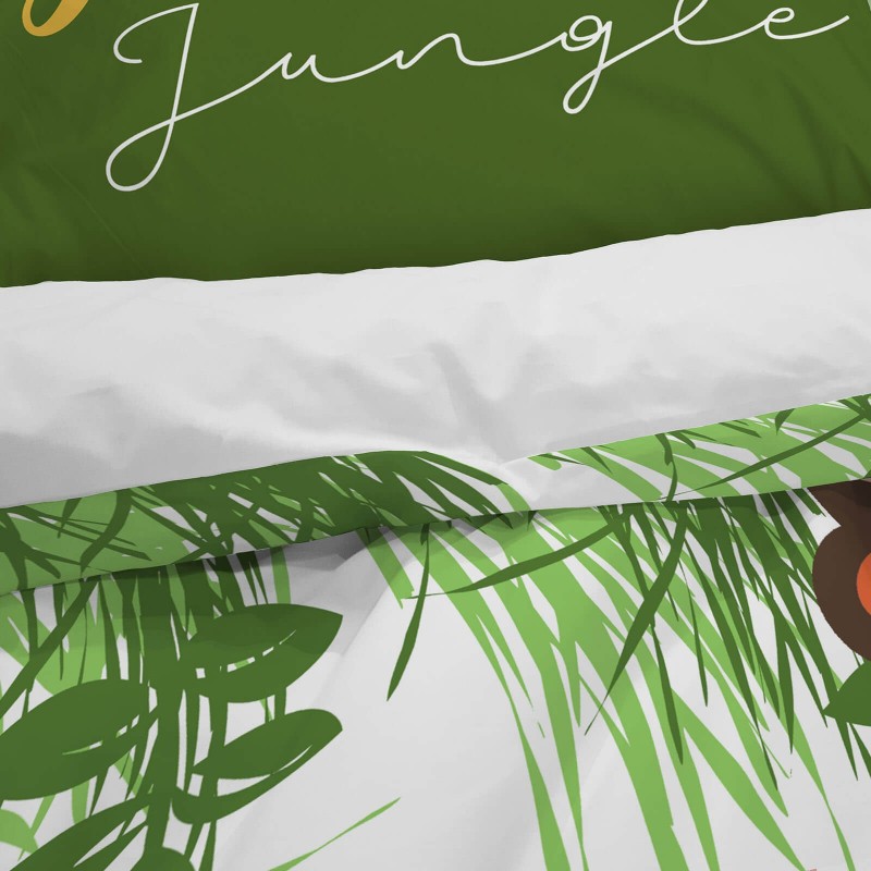 Dečija pamučna posteljina Svilanit Jungle Kids