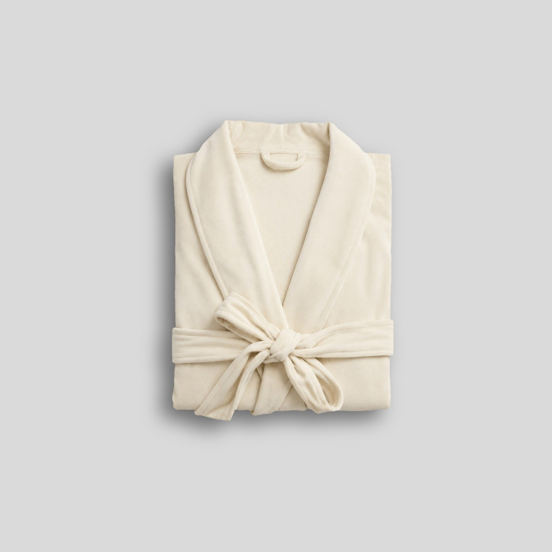 Bademantil ogrtač Cozy Svilanit, Cream