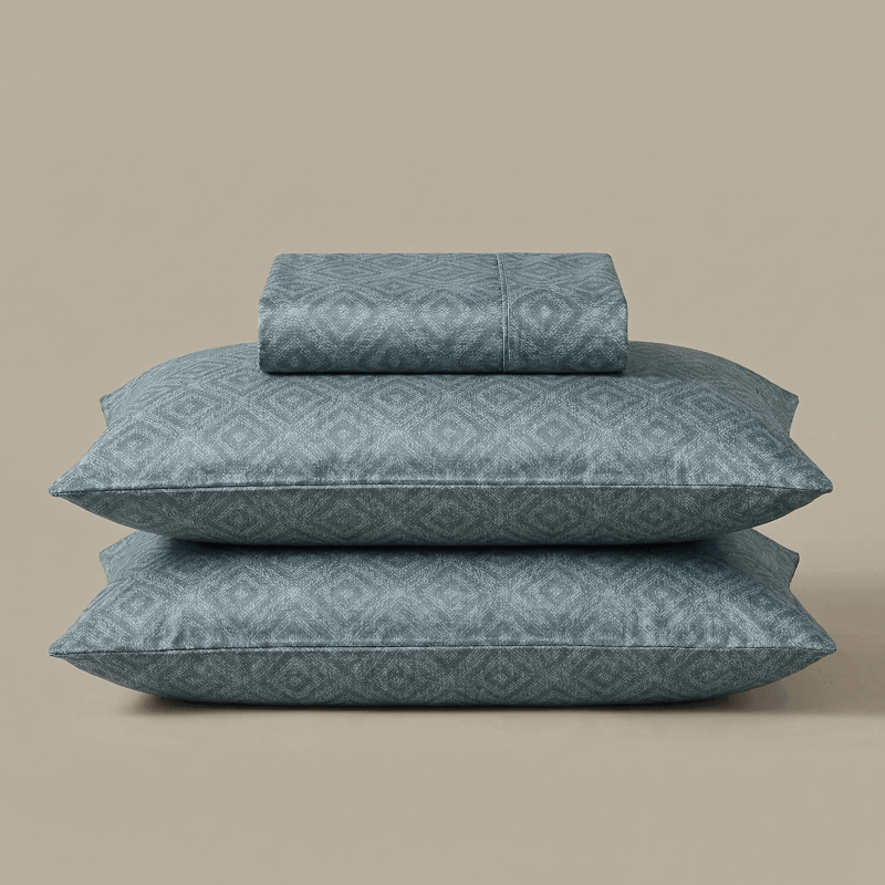 Pamučno satenska posteljina Svilanit Woven Diamonds