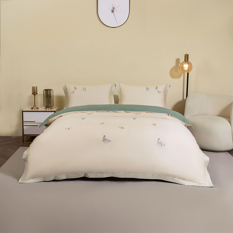 Posteljina Svilanit Butterfly Garden premium egipatski pamuk