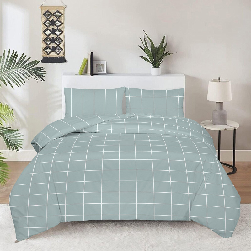 Vitapur pamučno satenska posteljina Svilanit Nordic Frame
