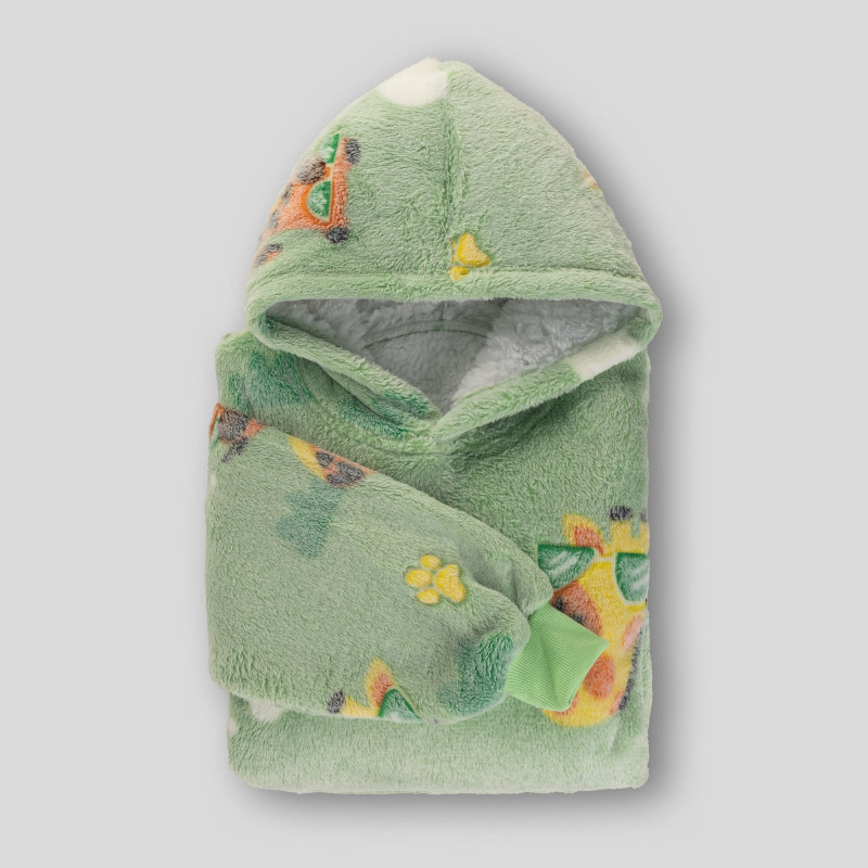 Vitapur dečiji hoodie duks/ćebe Svilanit JungleCool + Poklon: Čarape 