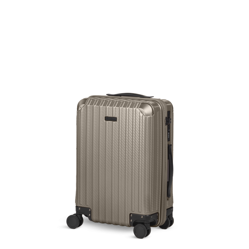 Scandinavia putni kofer sa USB priključkom Voyage Carbon Series, 40 L, sivi
