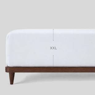Elastični čaršav Vitapur Lyon XXL - beli