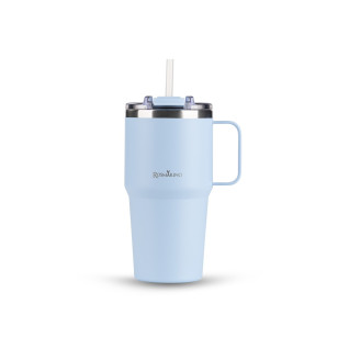 Thermos MegaCup,0.6L, Svetlo plavo
