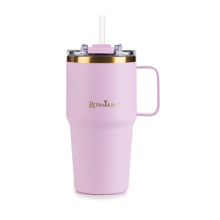 Termo kozarec MegaCup, 580ml,roza-zlat