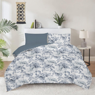 Svilanit satenska  posteljina Floral Mist 
