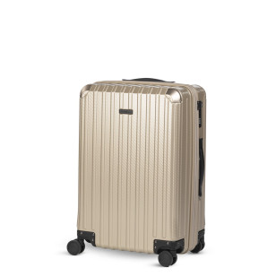 Scandinavia putni kofer Voyage Carbon Series, 60 L, bež