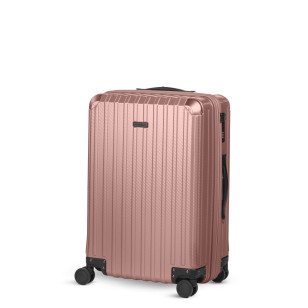 Scandinavia putni kofer Voyage Carbon Series, 60 L, roze