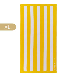 Svilanit premium plažni peškir French Riviera Yellow 100 x 180 cm