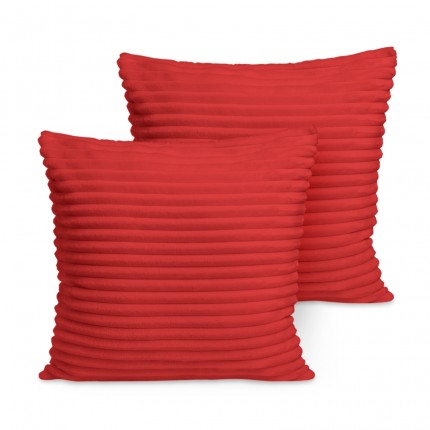 Set jastučnica za ukrasni jastuk Svilanit Dream Velvet, crveni