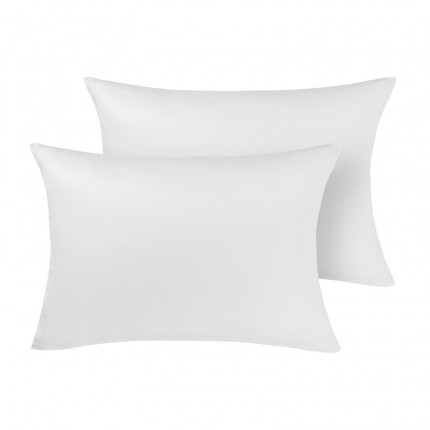 Set 2 pamučne navlake za jastuk Svilanit Luxe Sateen - bela