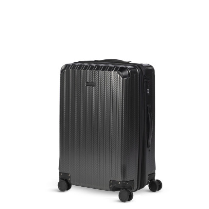 Scandinavia putni kofer Voyage Carbon Series, 60 L, crni