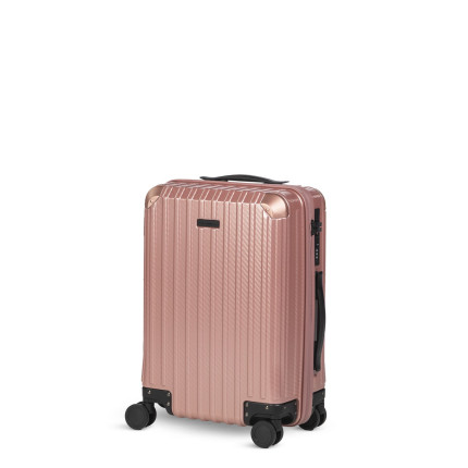 Scandinavia putni kofer sa USB priključkom Voyage Carbon Series, 40 L, roze
