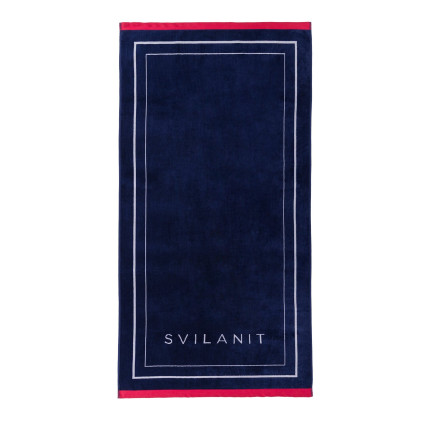 Svilanit premium plažni peškir Frames, 80 x 160 cm