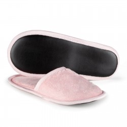 Papuče sa natpisom Vitapur SoftTouch - roze