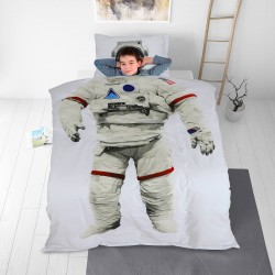 Dečija pamučna posteljina Svilanit Astronaut