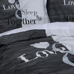 Pamučna posteljina Svilanit Love Sleep Together 