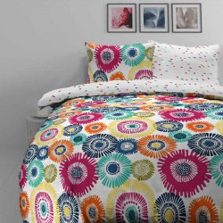 Pamučna posteljina Svilanit Colored circle