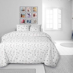 Pamučna posteljina Svilanit Grey Dots