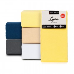 Elastični čaršav Vitapur Lyon XXL -žuti