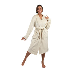 Bademantil ogrtač Cozy Svilanit, Cream