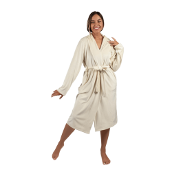 Bademantil ogrtač Cozy Svilanit, Cream