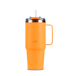 Termo čaša MegaCup, 0,9 L, Orange Spark