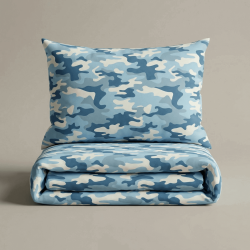 Svilanit dečja pamučna posteljina Camo