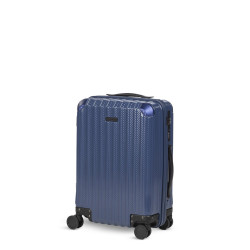 Kabinski putni kofer Scandinavia sa USB priključkom Voyage Carbon Series, 40 L, plavi