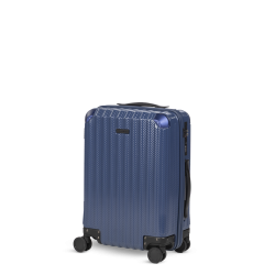 Kabinski putni kofer Scandinavia sa USB priključkom Voyage Carbon Series, 40 L, plavi