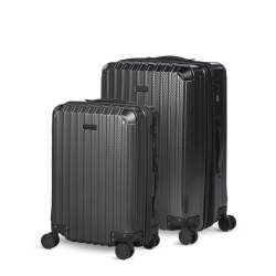 Set kabinskog i velikog kofera Scandinavia Voyage Prestige – 40 L + 60 L, crna