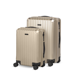 Set kabinskog i velikog kofera Scandinavia Voyage Prestige – 40 L + 60 L, bež