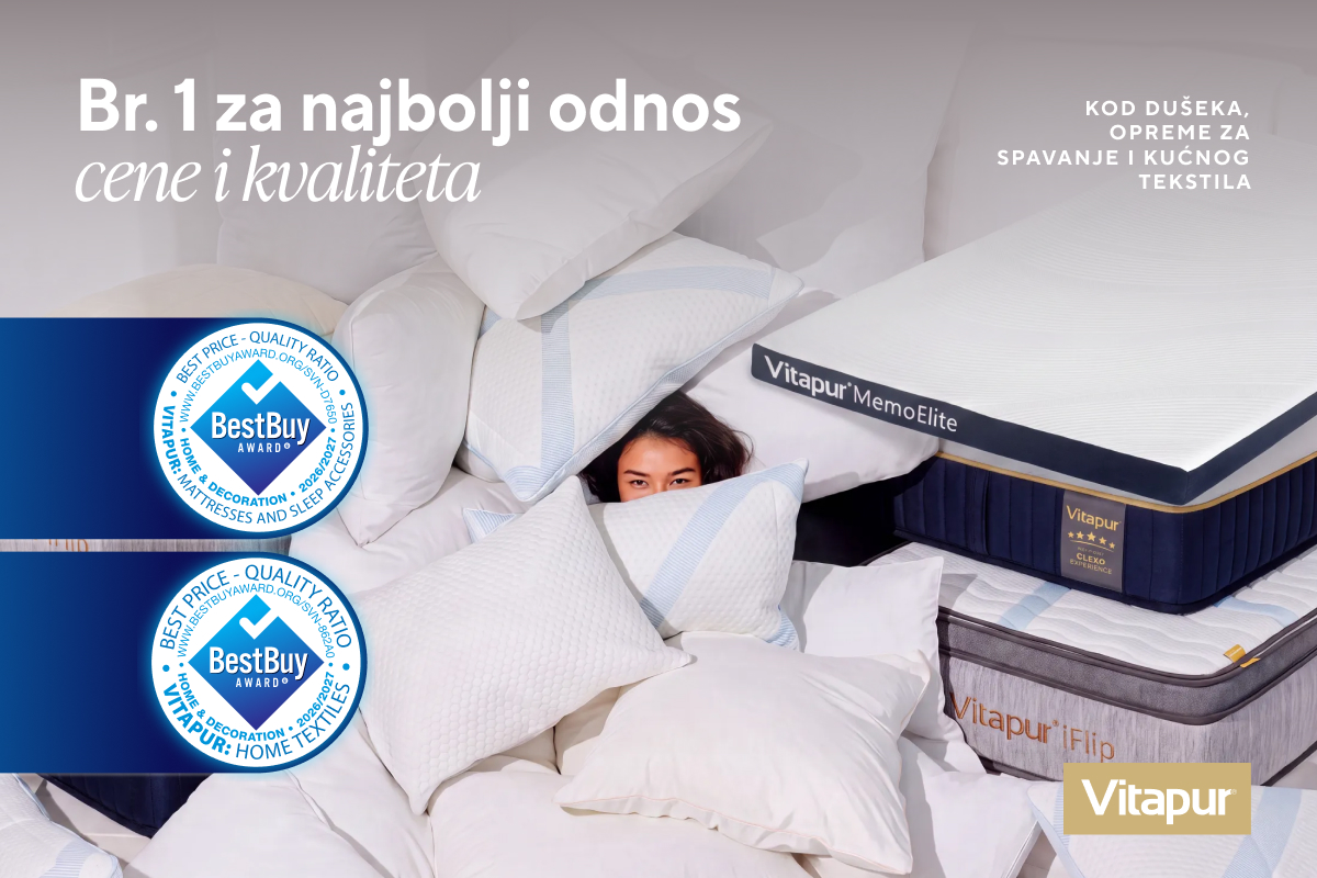 Vitapur osvojio prestižno međunarodno priznanje Best Buy Award 2026/2027 u Sloveniji