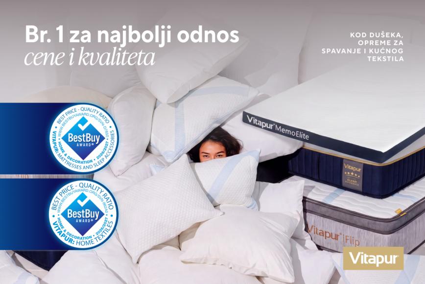 Vitapur osvojio prestižno međunarodno priznanje Best Buy Award 2026/2027 u Sloveniji