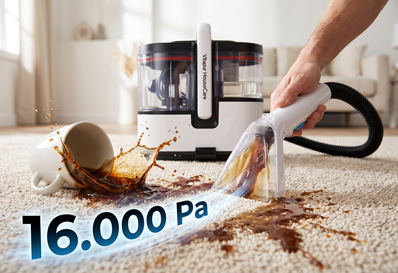 Izuzetna usisna snaga CleanBoost i parni sistem SteamForce
