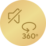 Tiha 360° točkići